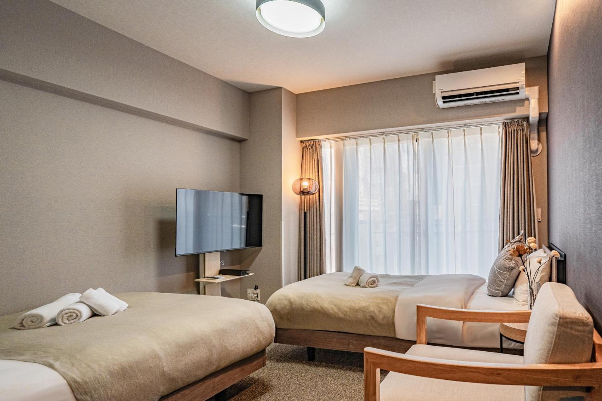 Apartment Hotel 11 Umeda Kamiyama Осака Экстерьер фото