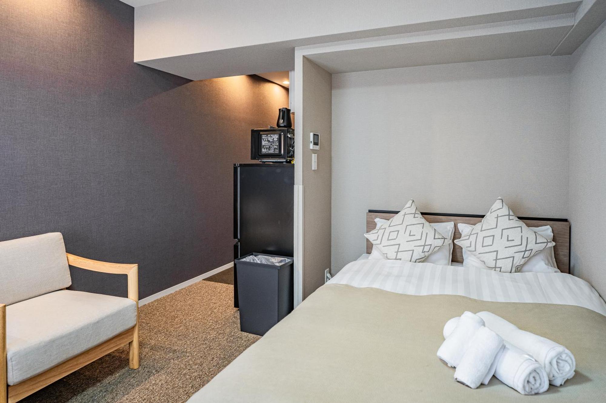 Apartment Hotel 11 Umeda Kamiyama Осака Экстерьер фото